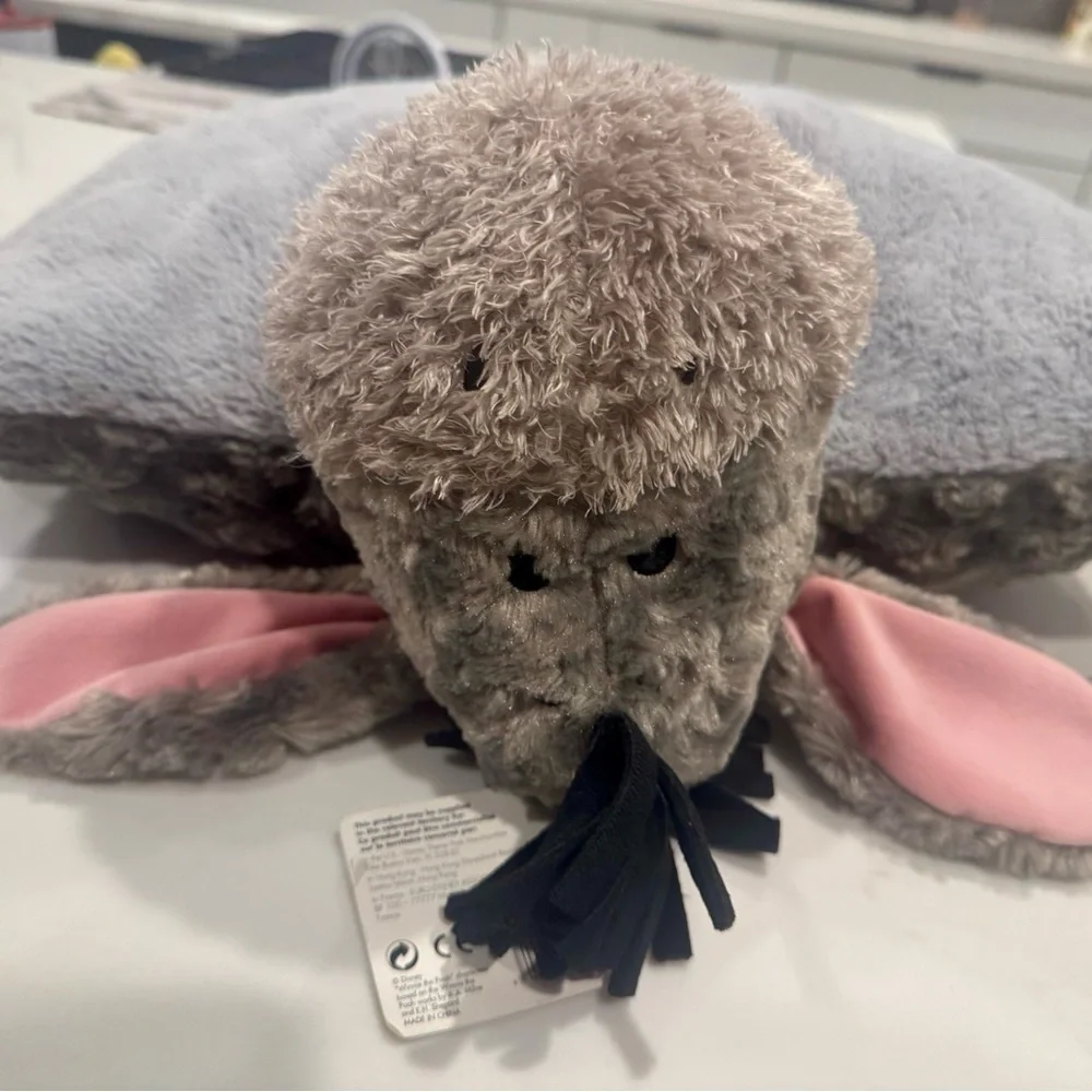 Disney Parks Eeyore Plush Pillow Winnie the Pooh Stuffed Animal